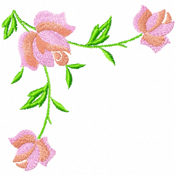 Flowers And Tree Embroidery Design 10 Flowers And Tree Embroidery Design 10